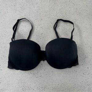 Victoria’s Secret Strapless Bra 34D Black